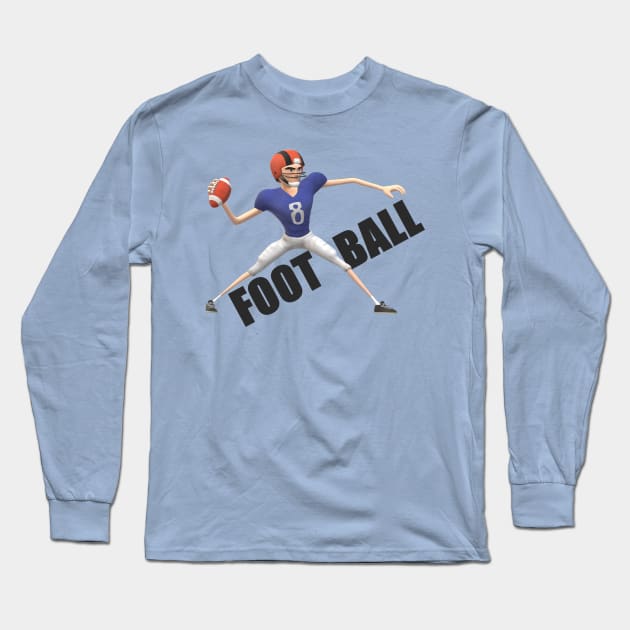 FOOTBALL Long Sleeve T-Shirt by MOUKI